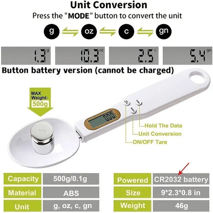 digital precision measuring spoon