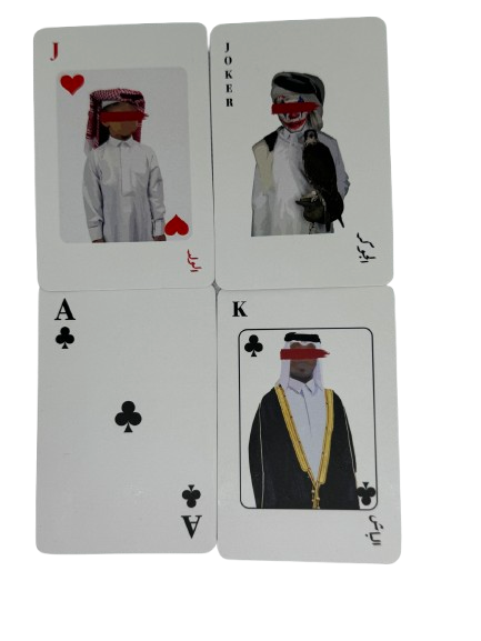 Playing Cards "100% Made in Qatar"